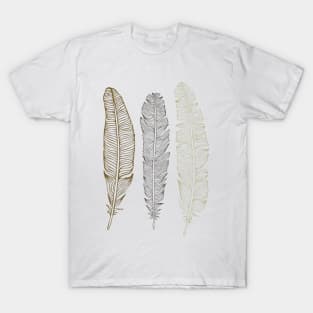 Minimalist Feather T-Shirt